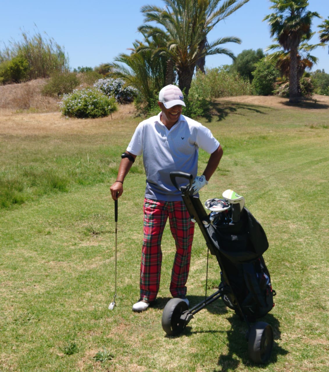 Hamid on the fairway — personal account of golf in Morocco